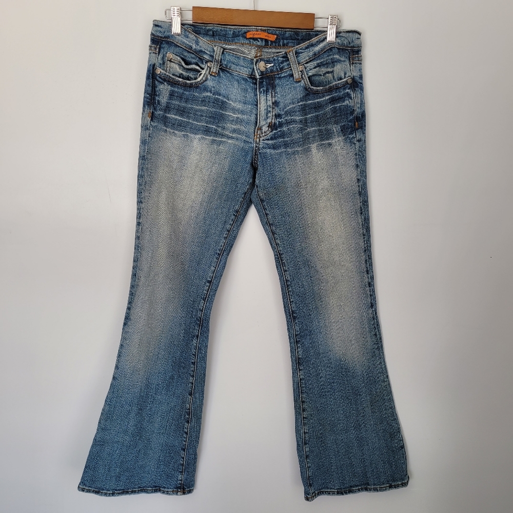 Vigoss | Bleach Washed Flare Jeans